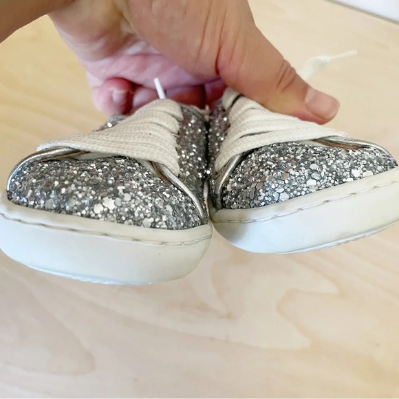 Minna Parikka Glitter Bunny Sneakers toddler Sz 21 US 6 - Picture 4 of 8